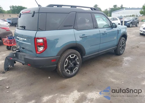 2022 Ford Bronco Sport Outer Banks z USA, uszkodzony, nr VIN 3FMCR9C64NRE29832